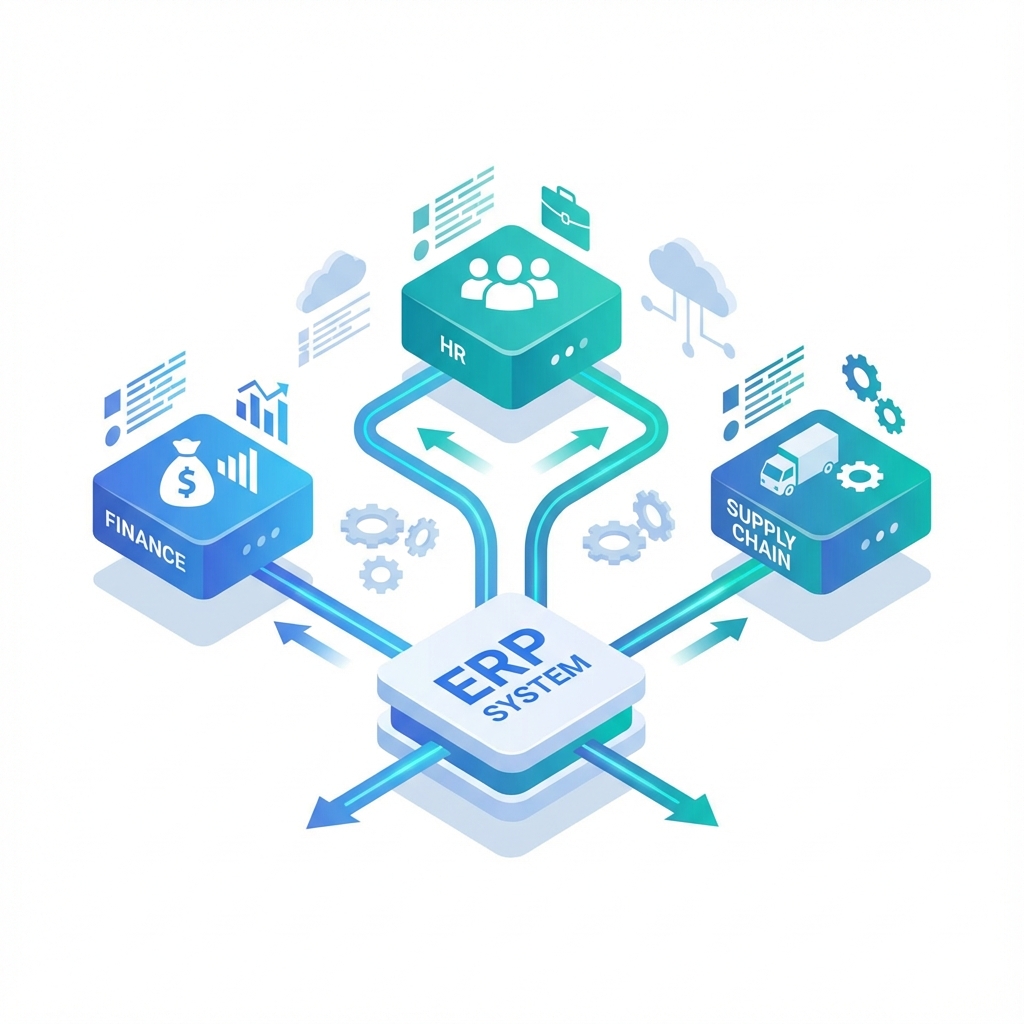 OrcaGlen ERP Illustration