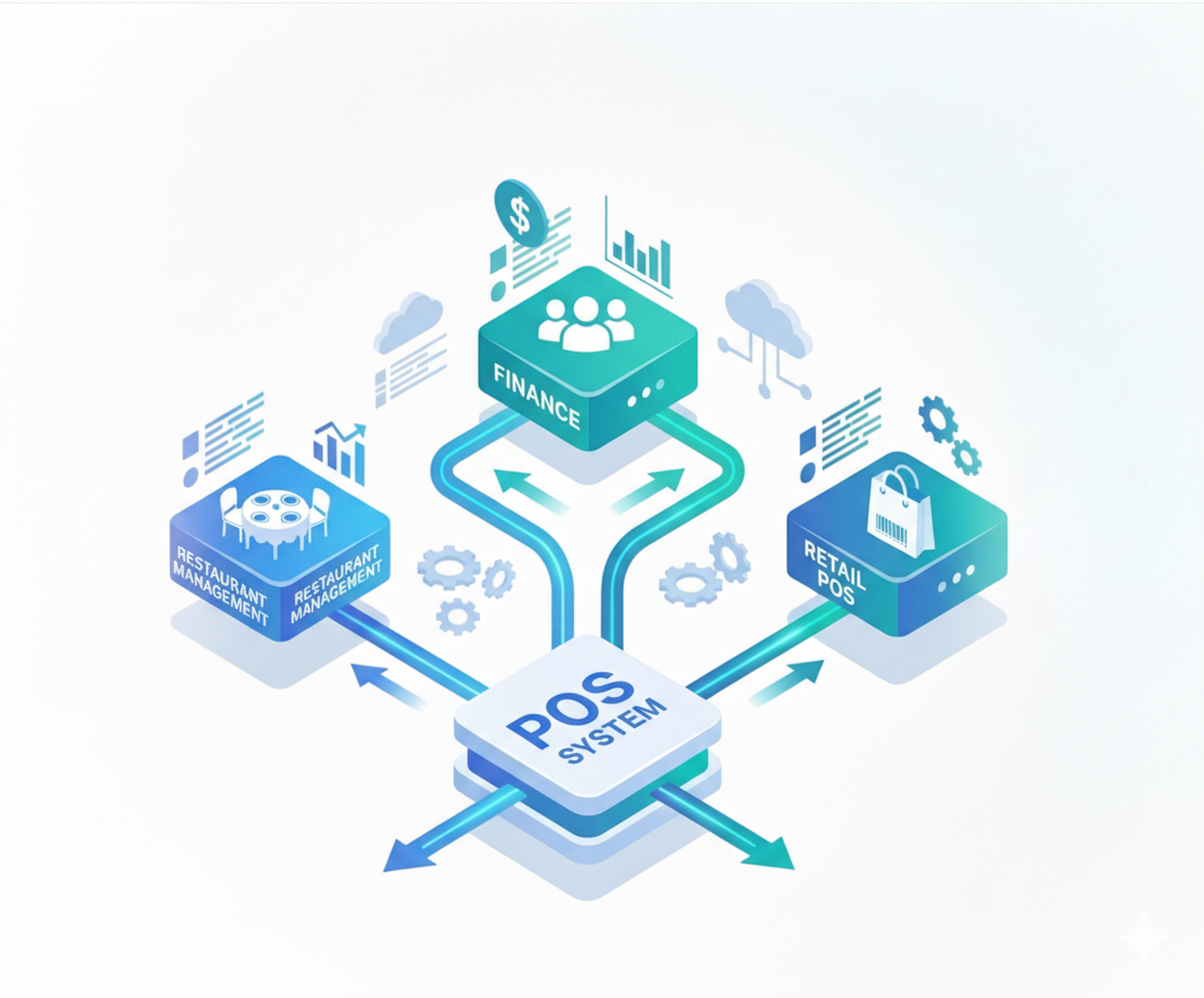 OrcaTill POS Illustration